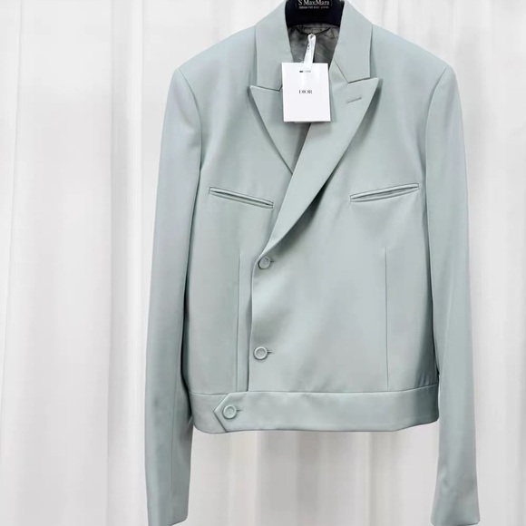 Dior Jackets & Blazers - 🚩steal Authentic Dior Light Gray Women's Blazer